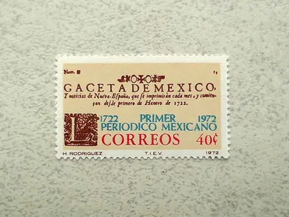 фото, Поштова марка Мексика 1972 рік **