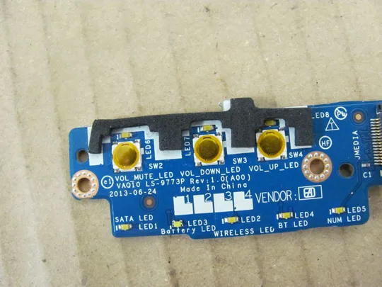 379-20 плата медіа LS-9773P для Dell Precision M4800 оригінал З аукціону