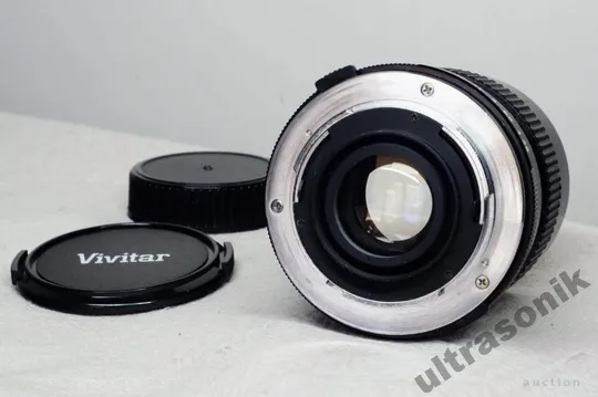 Об'єктив портретник Olympus OM Vivitar 135mm/2,8 Auto Telephoto Ф55мм Japan Вживане З аукціону