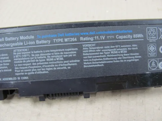 Купити Оригінал АКБ ПОШКОДЖЕНА, Акумуляторна батарея, живлення, battery, Оригінальна батарея  MT264  0PW773 11.1V  85WH для DELL Dell Studio 15 1535 1536 1537 1555 1557 1558 PP33L PP39L