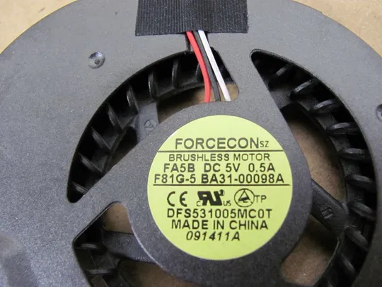 номер0342-10 Вентилятор (кулер, FAN) BA31-00098A для SAMSUNG E3520 RV511 RV509 оригінал Продаж