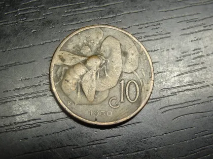 фото, 10 чентезімо 1930 Італія