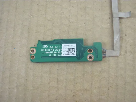 №67-44 плата кнопки LED 0W6V8D для DELL PRECISION M4600 M6600 / M4600 оригінал З аукціону