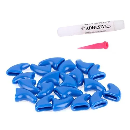 Колпачки для когтей антицарапки накладные S 2.5-4 кг Ціна