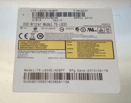 Купити DVD-RW привод з ноутбука ACER ASPIRE 7551G TS-L633