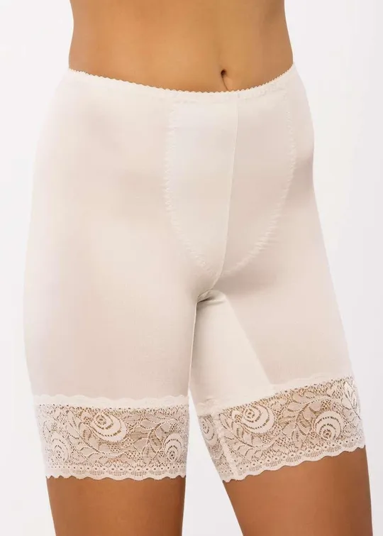 Панталони стягувальні шорти Афіна 029 з високою лінією талії шампань молочні L Ціна