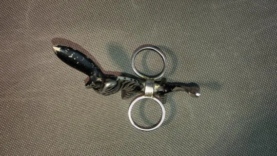 Солонка стара радянська віслюк зебра металева фігурка статуетка Вживане Недорого