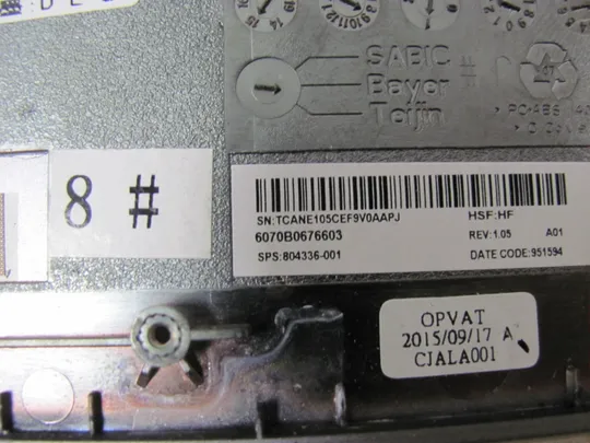 419-1 Кришка панель палмрест 6070B0676603 804336-001 для HP EliteBook 840 740 745 G1 G2  оригінал Недорого