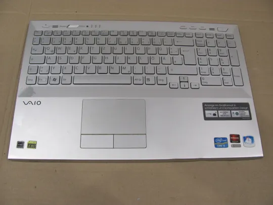 641-3 Кришка панель палмрест 012-1DET-9721-A тачпад клавіатура для Sony Vaio VPCSE PCG-41414M оригінал Ціна