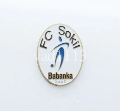 фото, Футбол. значок  ФК Сокол Бабанка Уманский р-н.,  Черкасская область,  Украина.