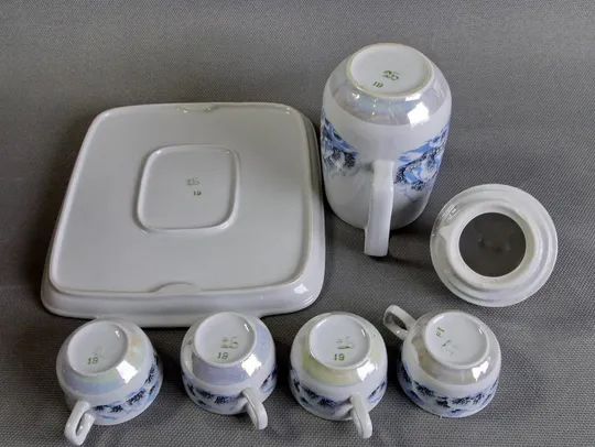 Чайник кавник Зима старий радянський порцеляна Баранівка Вживане Де купити