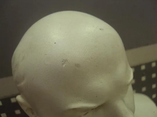 Фигура гипс бюст ленин 40 см, автор п.яцына 1958 год №282 Характеристики