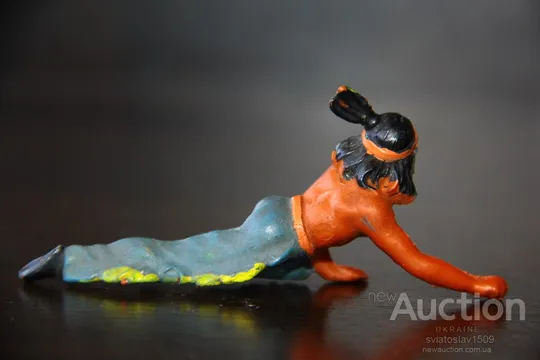 Купити индеец ГДР №104 ТЕНКАТАУА Александр Гейнер редкая РАСЦВЕТКА !!