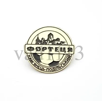 фото, Футбол. значок  ФК Фортеця Каменецк-Подольск,  Хмельницкая область  Украина.