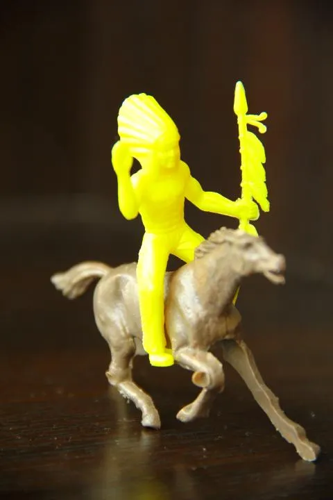 вождь индеец с копьем на коне 50-52мм MPC США Ціна