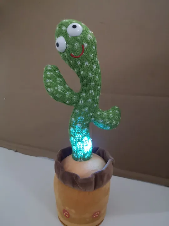 Танцюючий кактус співаючий з підсвічуванням  (17) Недорого