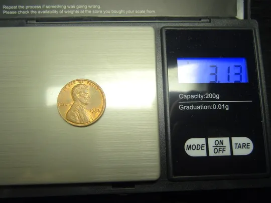 1 цент США 1982 (п'ять різновидів) цинк і латунь, великі і малі дати З аукціону