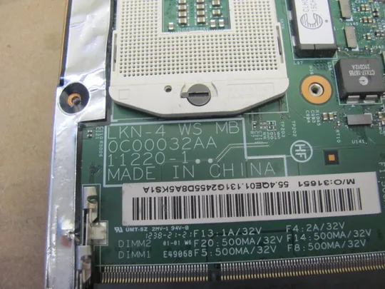 номер1031-7 материнська плата 0C00032AA   для Lenovo Thinkpad W530 T530 Mainboard Материнка Основна плата Системна плата Плата системи Laptop motherboard мамка ноутбучна плата оригінал Де купити