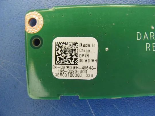 Купити номер0009-1 Кнопки тачпада DAR03TB16D2 09WDWH для DELL N7110 VOSTRO 3750 додаткова плата Клавіші тачпаду кнопки кліку кнопки touchpad Touchpad Mouse Button Board Touchpad Button оригінал