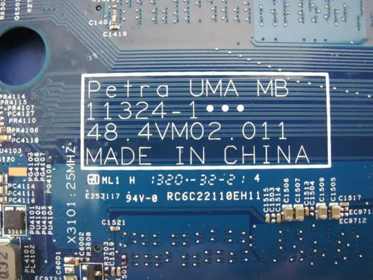 №195-29 материнська плата з Celeron 1017U 48.4VM02.011 РОБОЧА для ACER V5-531 оригінал Інтернет-аукціон