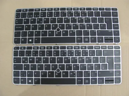 фото, номер1007-2 клавіатура keyboard з підсвіткою 60347B0113926 836308-071 819877-071 819877-041  для HP Elitebook 840 G3   745 840 848 G3 G4 оригінал