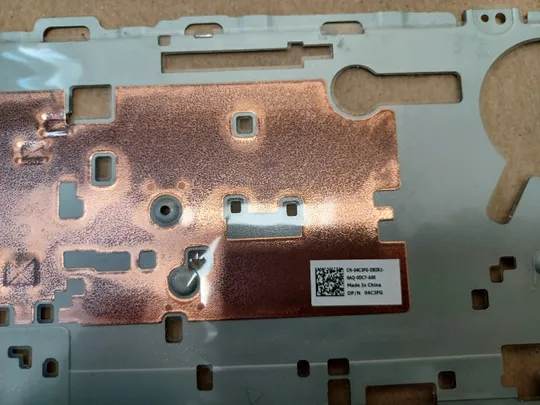 Купити номер1058-4 Кронштейн комплектуюче кріплення клавіатури 04C3FG для  Dell Alienware 13 R3  оригінал