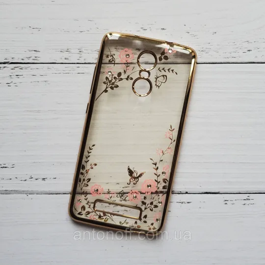 Чохол Xiaomi Redmi Note 3 для телефона силіконовий Gold Ціна