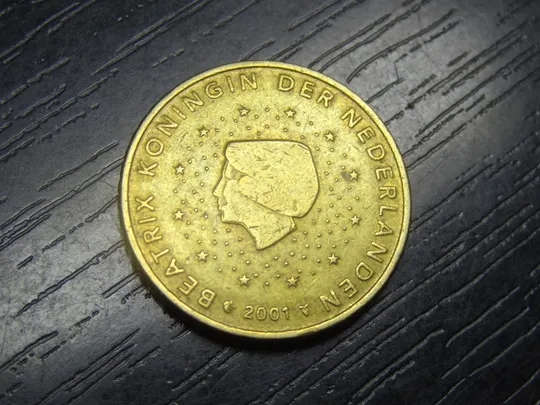 50 євроцентів 2001 Нідерланди Ціна