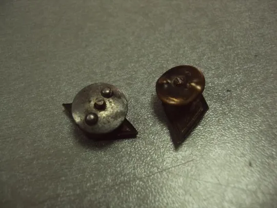 знак эмблема РККМ РККА ромбы синие пара №10151 Інтернет-аукціон