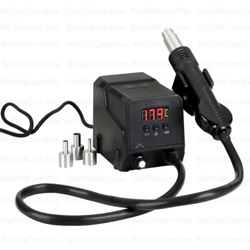 ZD-8908 Термоповітряна паяльна станція, з дисплеєм, 700 ВТ, 160...480°C Zhongdi Ціна