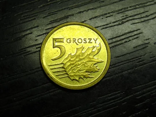 5 грошей 2016 Польща Ціна
