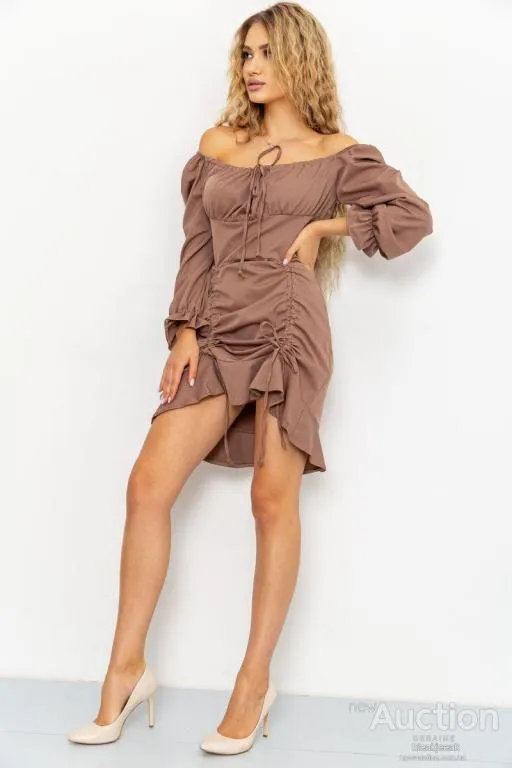 Платье, цвет мокко, 176R1038 З аукціону