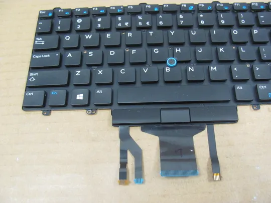 номер0900-6 клавіатура з підсвіткою 0383d7  0TF5M0 PK1313M2B05 для DELL Precision 7510 7520 7710 7720 Latitude E5550 E5570 5580 5590 оригінал З аукціону