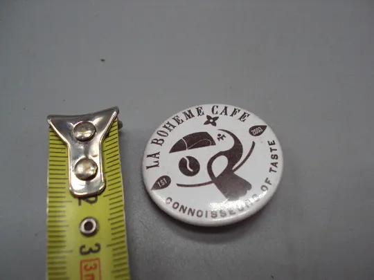 Знак круглый La Boheme Cafe est 2003 connoisseurs of taste кафе для ценнителей вкуса гурманов №17008 Ціна