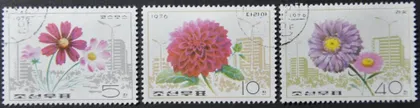 фото, КНДР Флора Цветы 1976