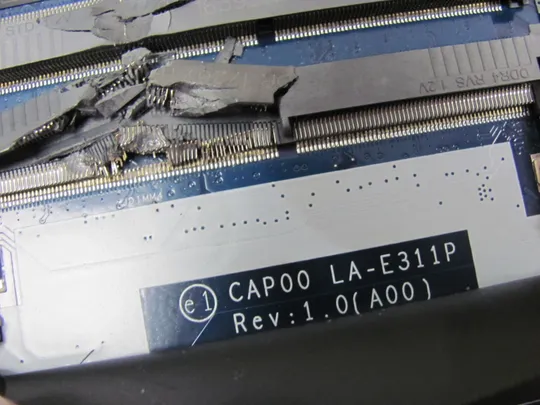 846-1 материнська плата SR32N I7-7820HQ CAP00 LA-E311P для Dell Precision 7510 7520 P53F оригінал Торговий майданчик