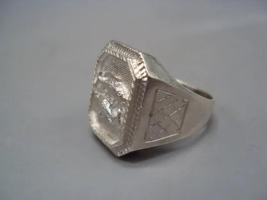 Мужской перстень кольцо печатка зодиак Рыбы гороскоп серебро Украина вес 10,47 г размер 20,5 №15144 Інтернет-аукціон