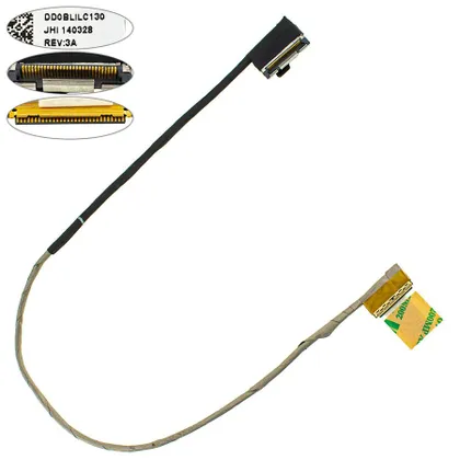 фото, Шлейф матриці для ноутбука Toshiba (S50, S50-B, ) 30pin LED (DD0BLILC130)