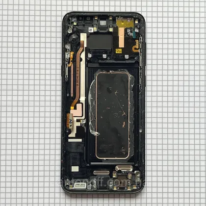 фото, Рамка модуля Samsung G955F Galaxy S8 Plus для телефона оригінал з розборки