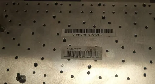 Середня частина корпуса (палмрест) з ноутбука SONY VGN-Z31WN A1543481A з тачпадом та клавіатурою Де купити