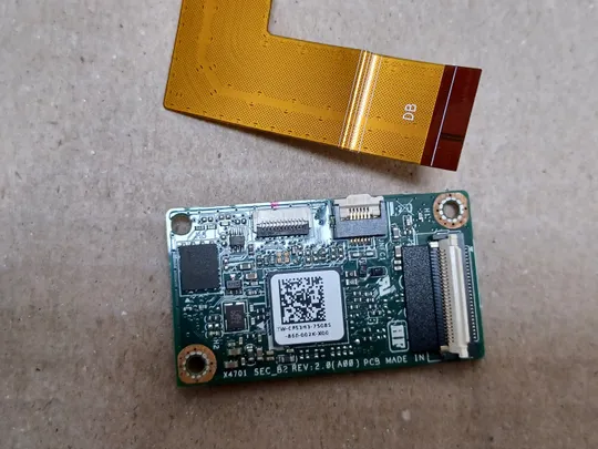 номер1064-34 плата підключення клавіатури 0F53M3 0800-10L1E00  для DELL LATITUDE 14 5420 5424 RUGGED  оригінал З аукціону