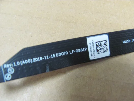 767-23 шлейф WEB LF-G881P  NBX0002EV00 для  Dell Alienware Area 51m R1 R2  оригінал Продаж