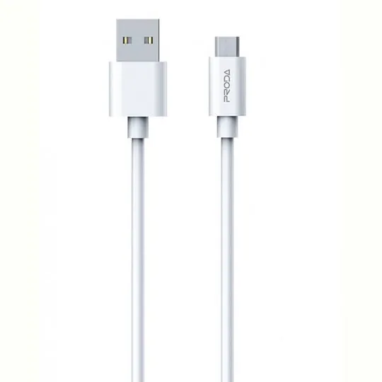 Кабель Proda PD-B72m USB - micro USB (M/M), 1 м, White (PD-B72m-WHT) Ціна