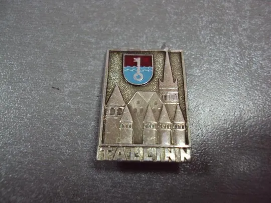 знак таллин герб архитектура лот 7 шт №4001 Де купити