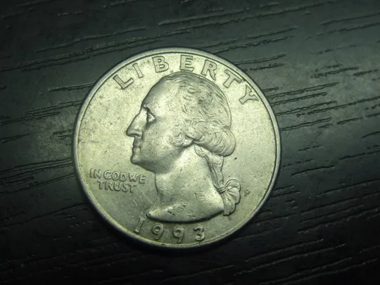 25 центів США 1993 P Ціна