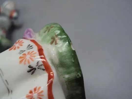 Фигура фарфор ЛФЗ морячок матросик юный гармонист Смелый и девушка плясунья под реставрацию №14191 Інтернет-аукціон