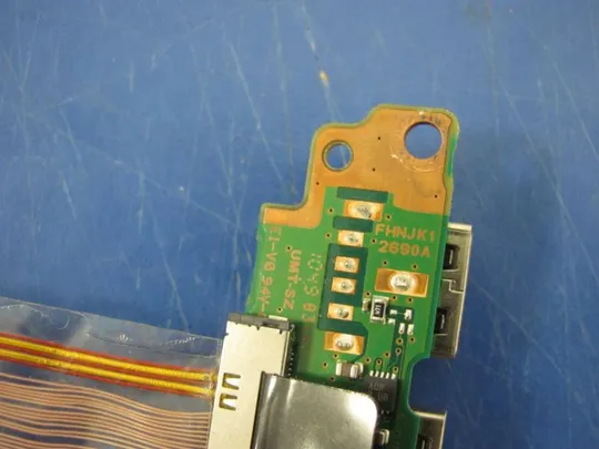 №242-19 USB Audio плата FHNJK1 G2690A для TOSHIBA Tecra A11 оригінал З аукціону