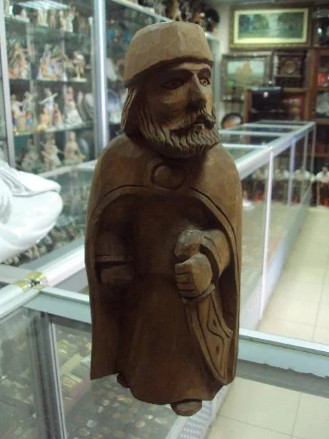 Купити скульптура дерево мужчина
