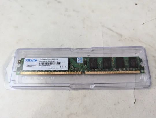 Xllbyte DDR2 2GB 800MHz PC2-6400 DDR2 DDRII ДДР2 ОЗУ RAM 2ГБ З аукціону
