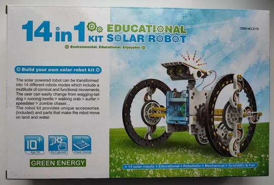 Купити Конструктор робот на сонячних батареях solar robot 14 в 1